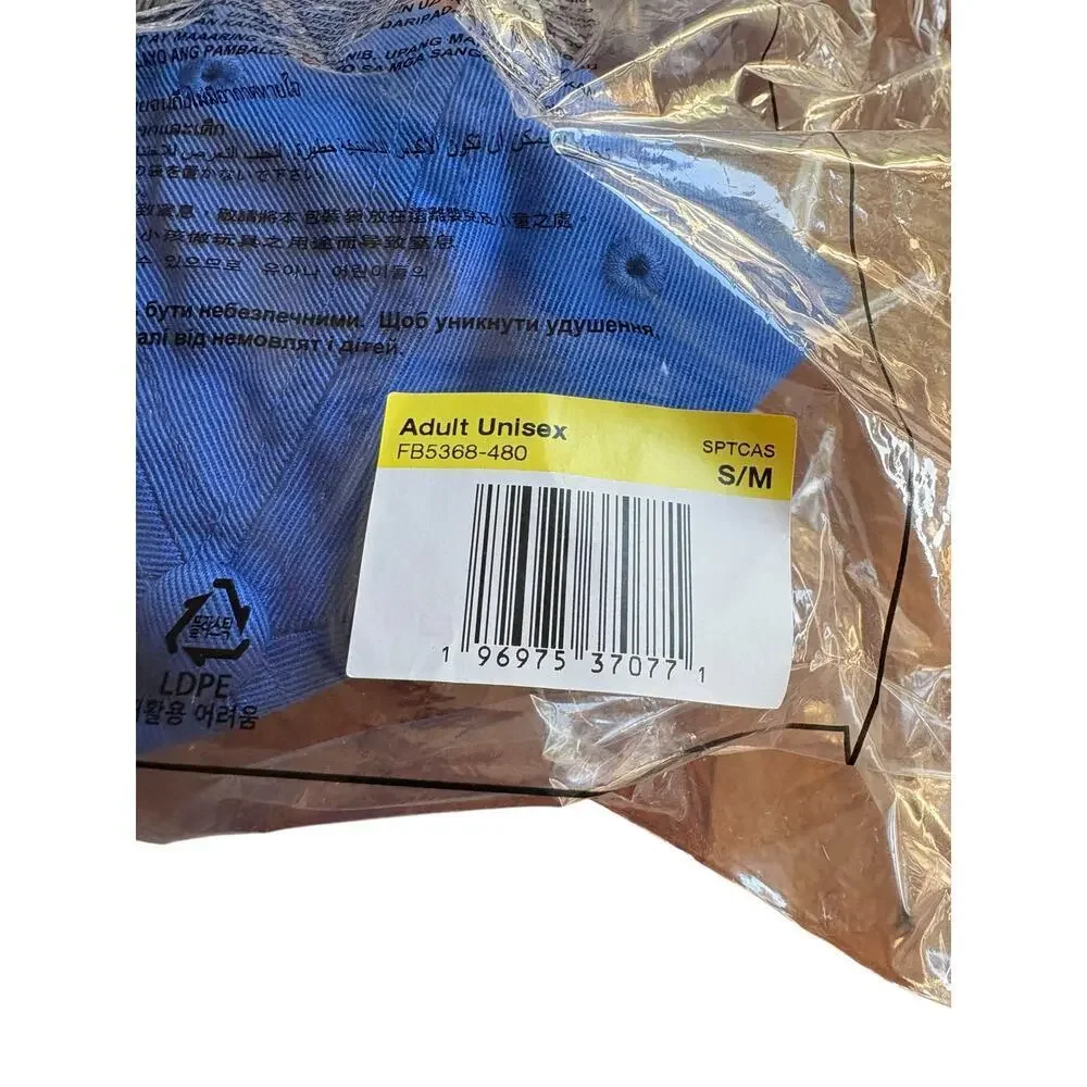 Nike Club‎ Unstructured Futura Wash Cap S/M in Royal Blue NWT - Picture 3 of 3